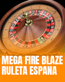 Mega Fire Blaze Ruleta España