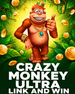 Crazy Monkey Ultra Link and Win