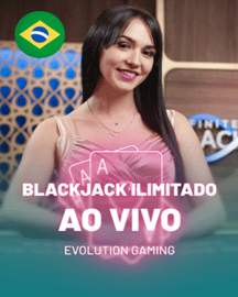 Blackjack Ilimitado Ao Vivo