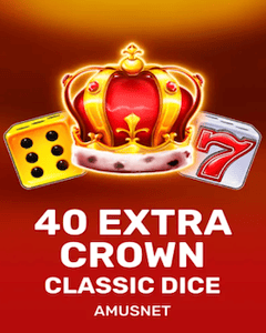 40 Extra Crown Classic Dice